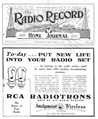 Issue page