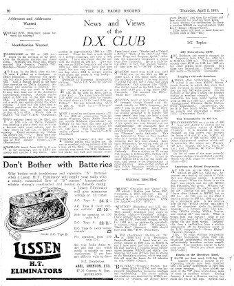 Issue page