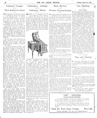 Issue page