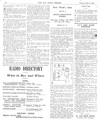 Issue page