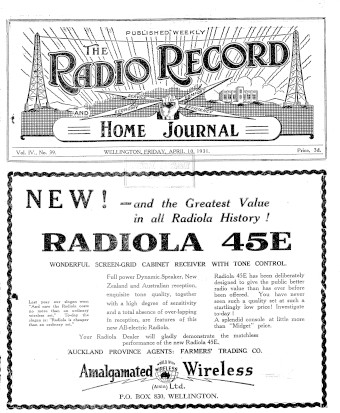 Issue page
