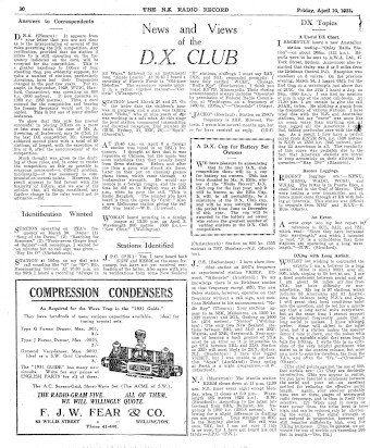 Issue page