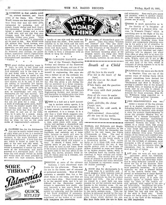 Issue page