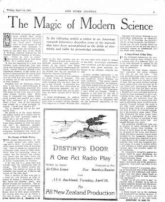 Issue page