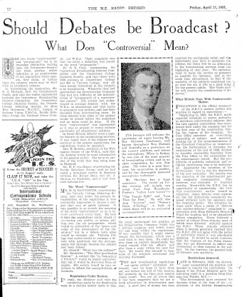 Issue page