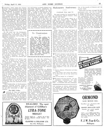 Issue page