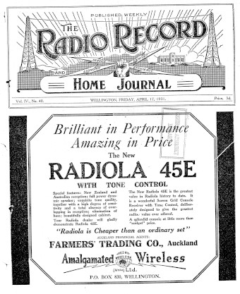 Issue page