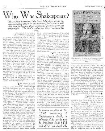 Issue page