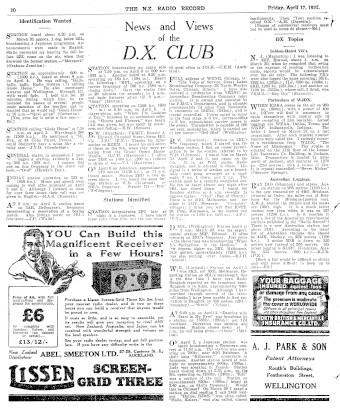 Issue page