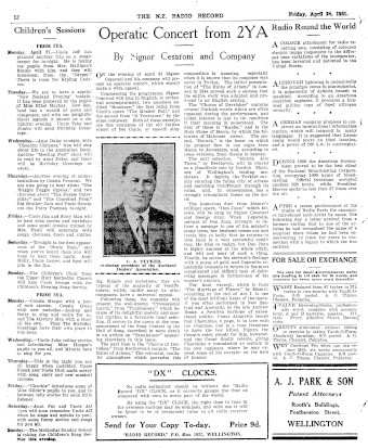 Issue page