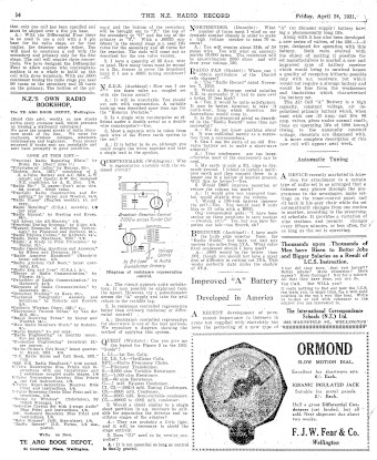 Issue page