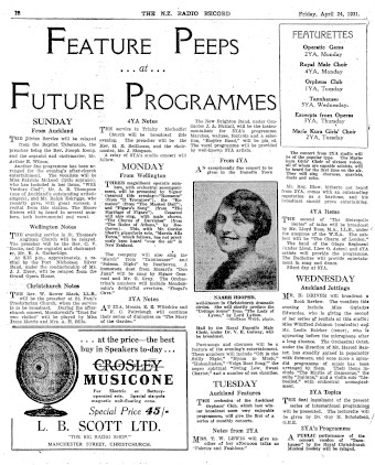 Issue page