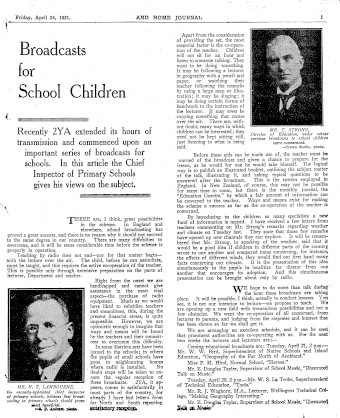 Issue page
