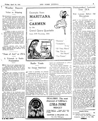 Issue page