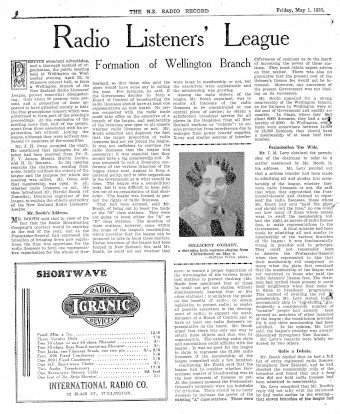 Issue page