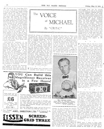 Issue page