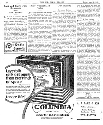 Issue page
