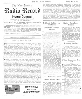 Issue page