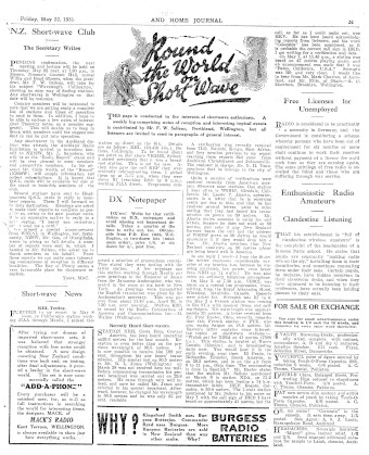 Issue page