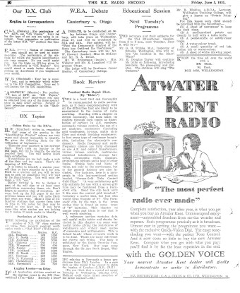 Issue page