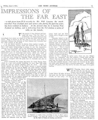 Issue page
