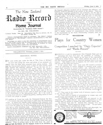 Issue page