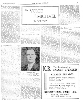 Issue page