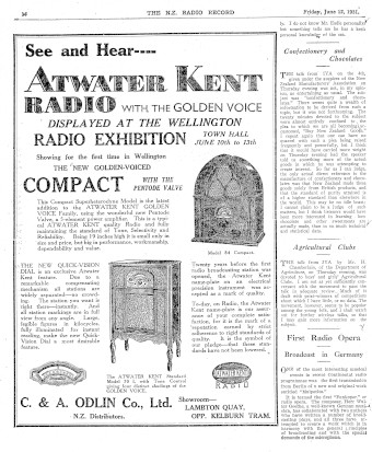 Issue page