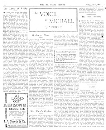 Issue page
