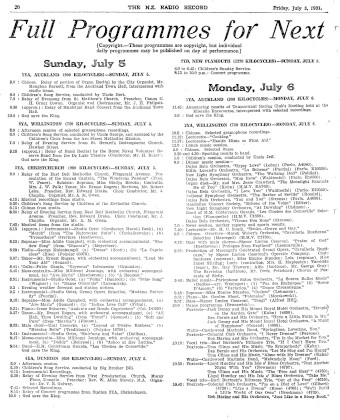 Issue page