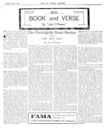 Issue page