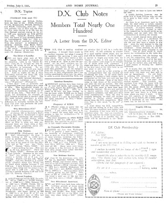 Issue page