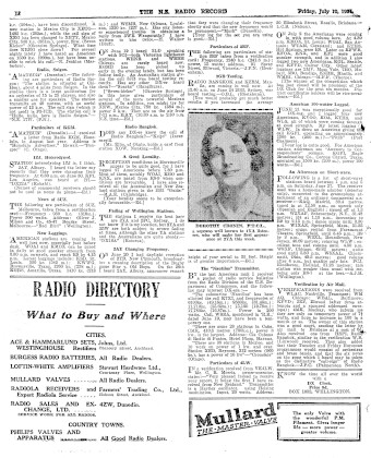 Issue page