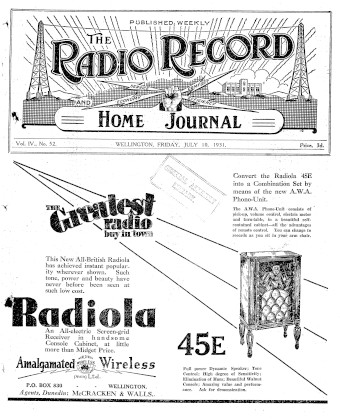 Issue page