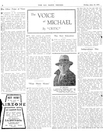 Issue page