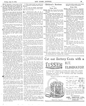 Issue page