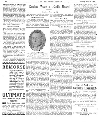 Issue page