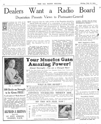 Issue page