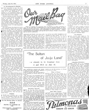 Issue page
