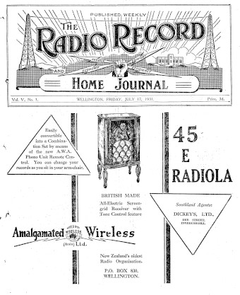 Issue page