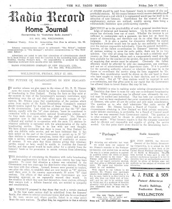 Issue page