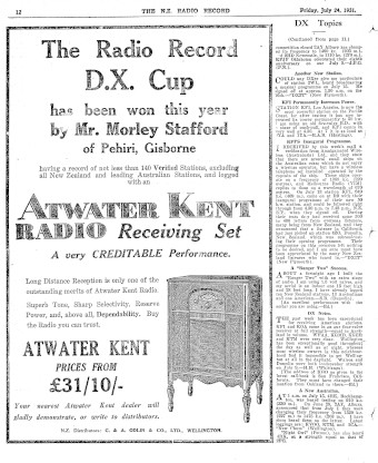 Issue page