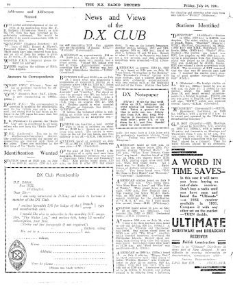 Issue page