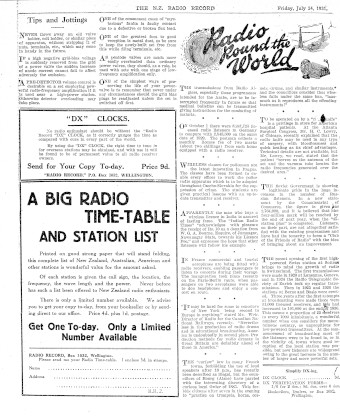 Issue page