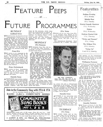 Issue page