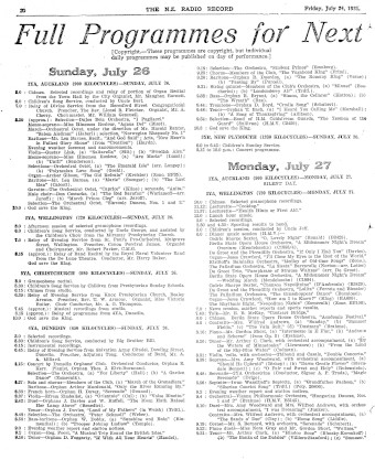Issue page