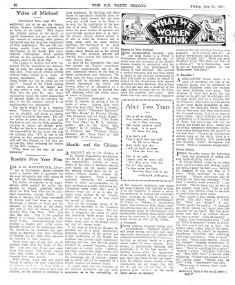 Issue page