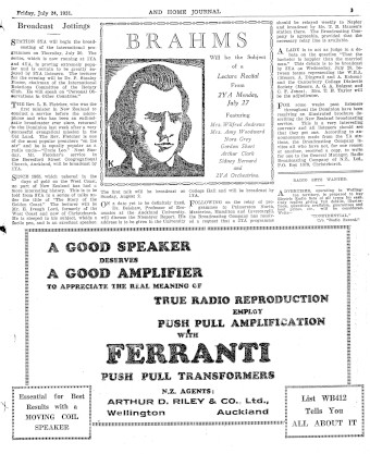 Issue page