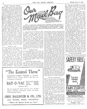 Issue page
