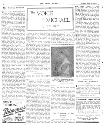 Issue page